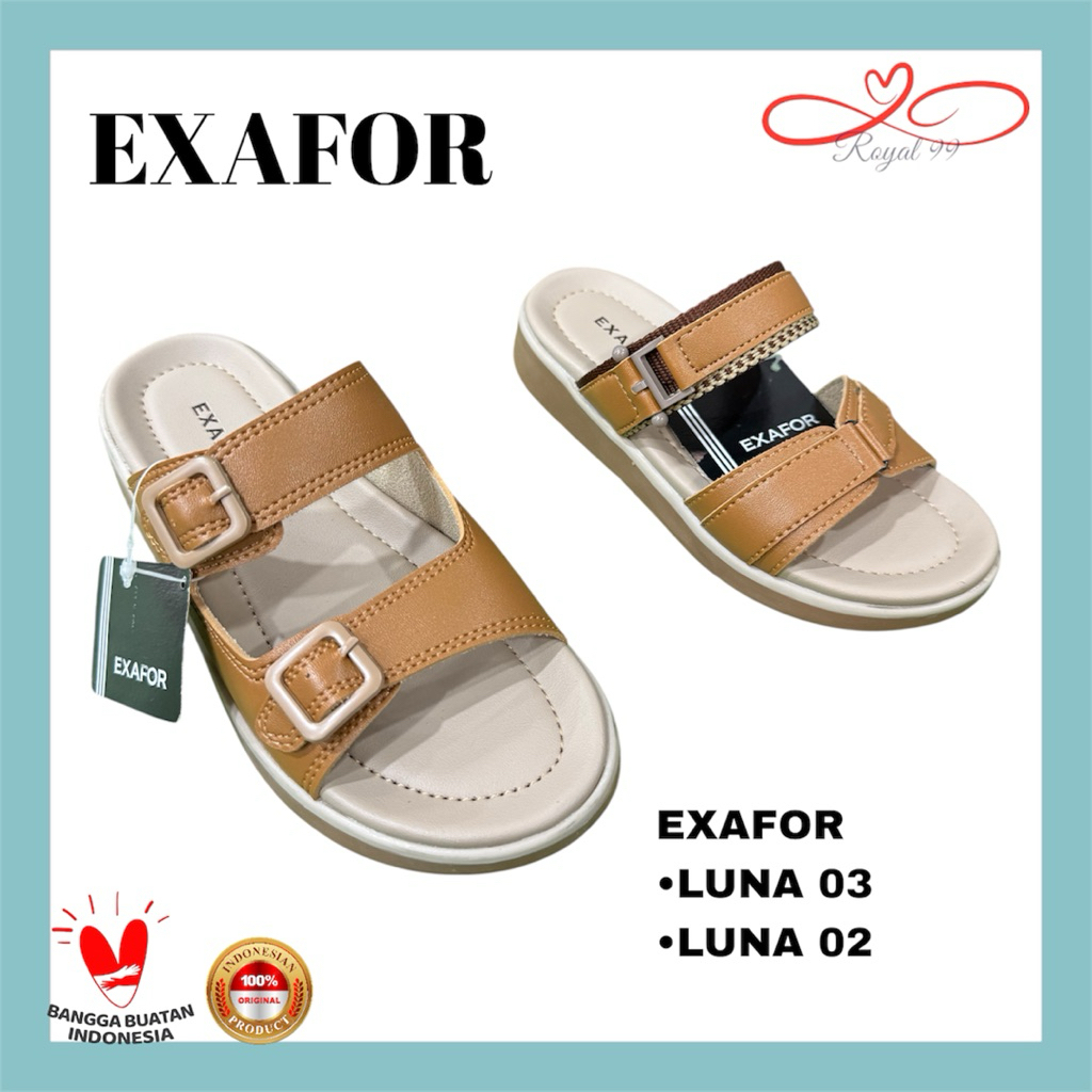 Sandal Anak Perempuan Exafor Luna 02 Luna 03 Sandal slop Anak Cewek