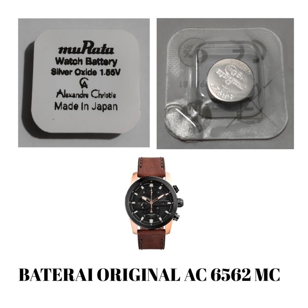 Baterai Alexandre christie original 6562MC