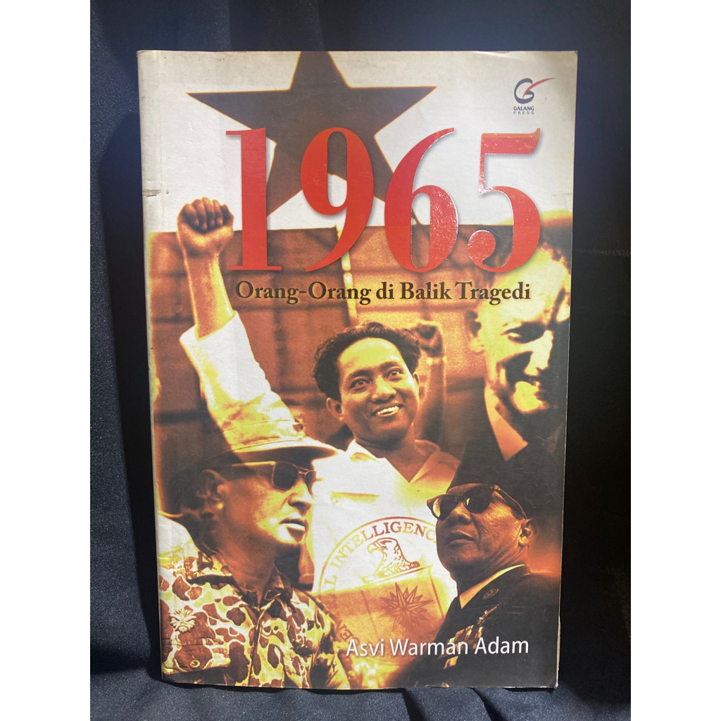 Buku Original 1965 ORANG ORANG DI BALIK TRAGEDI -  ASVI WARMAN ADAM
