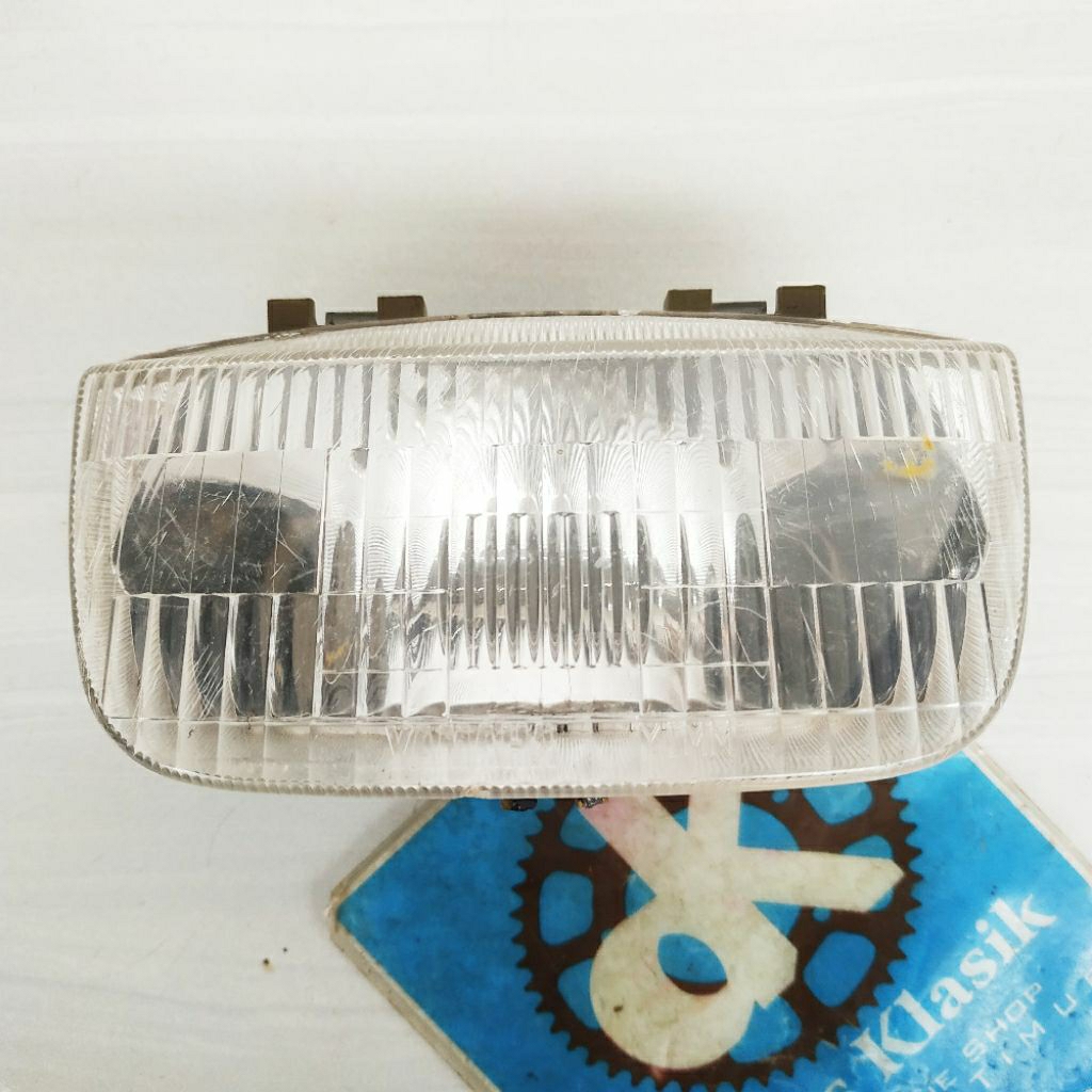 reflektor lampu depan yamaha sigma original second