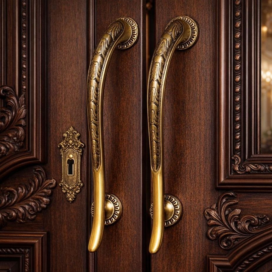 Handle pintu rumah mewah gagang pintu rumah antik