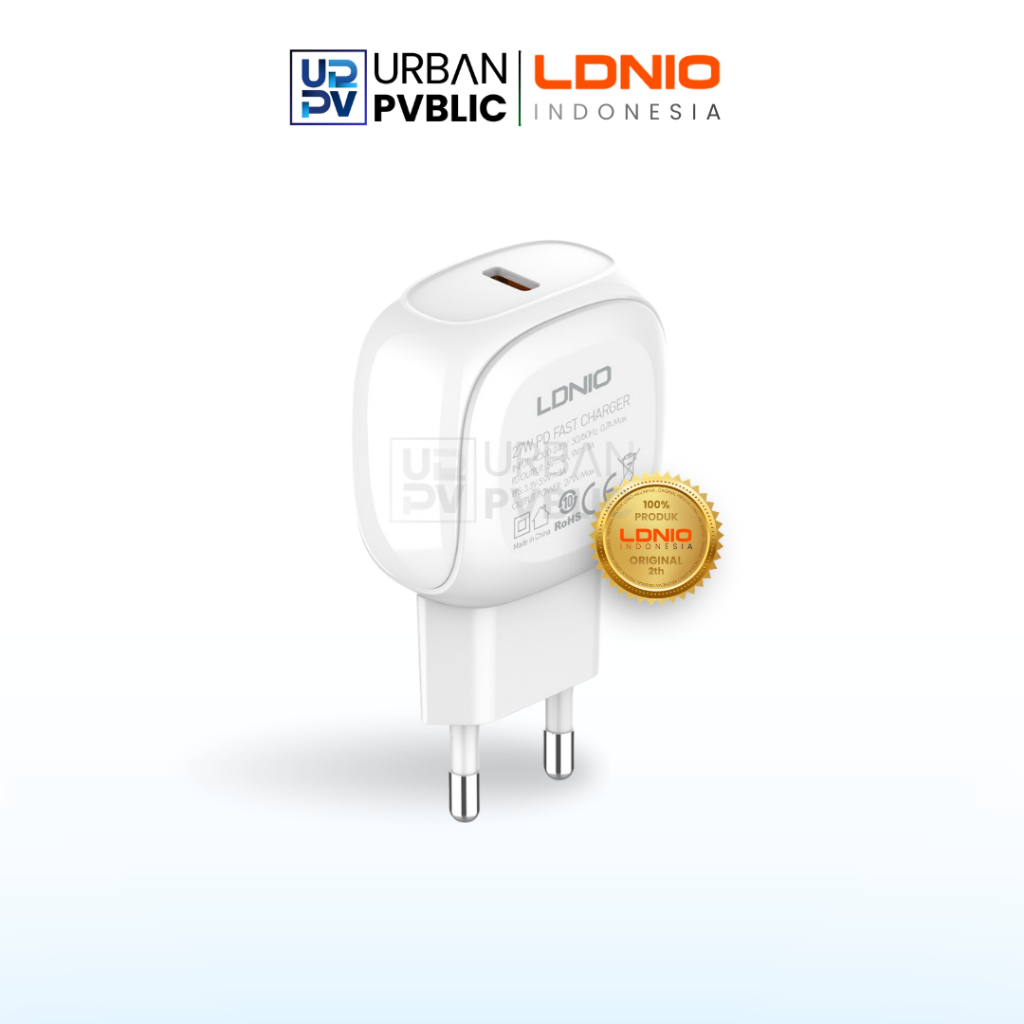 LDNIO A1206C Travel Charger Adapter USB-C PD 27W Fast Charger