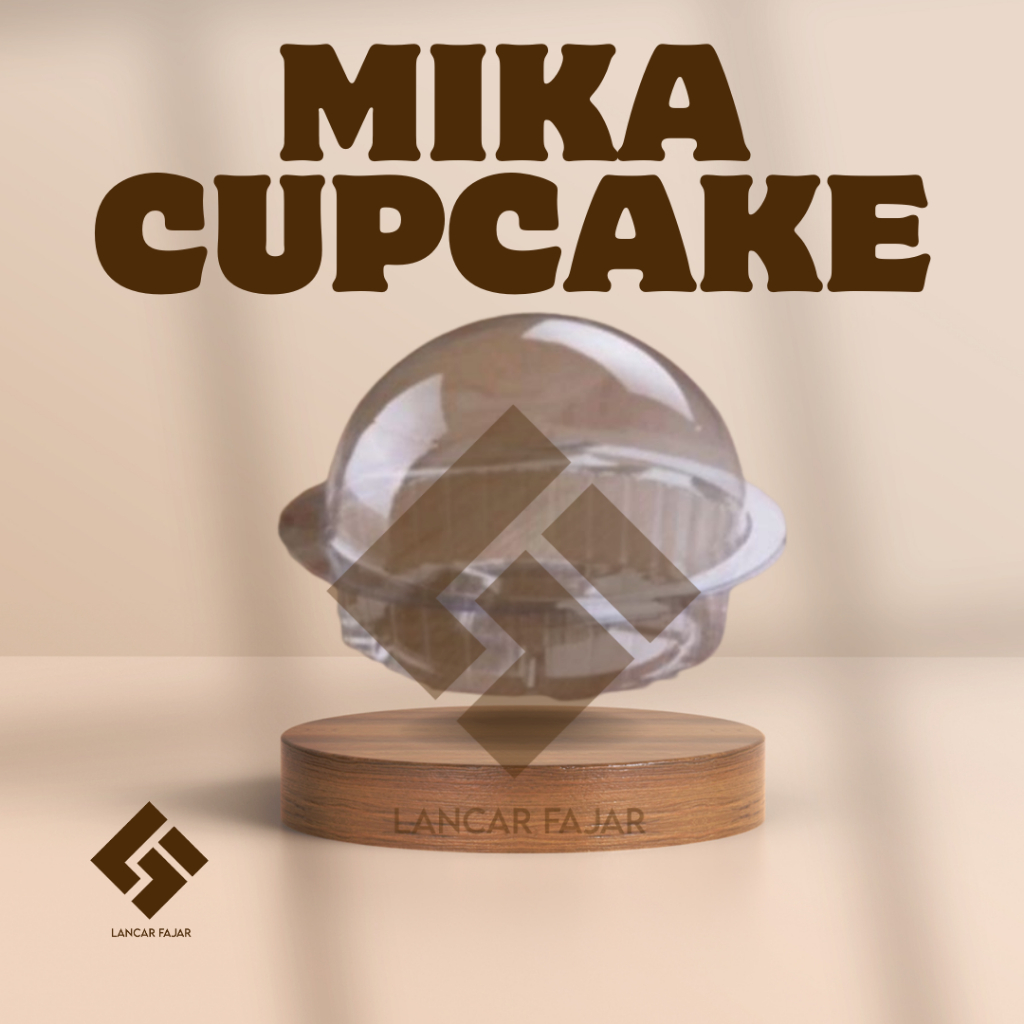 [isi50] Mika Blackforest Kecil 8.5 cm Tinggi 7 cm / Kotak Kue Mochi Puding Muffin Cake Tart 8.5cm / 