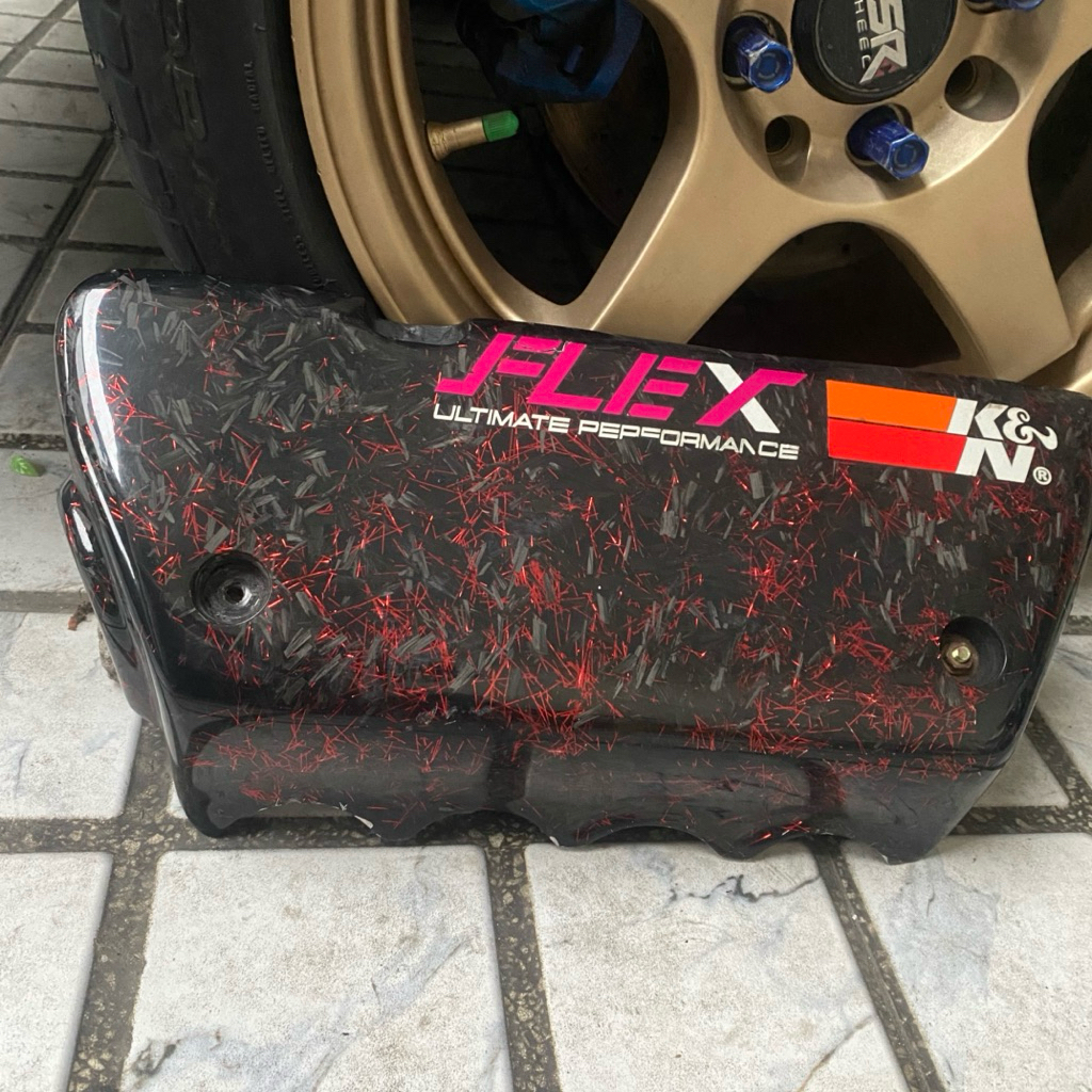 cover engine carbon forged brio mobilio