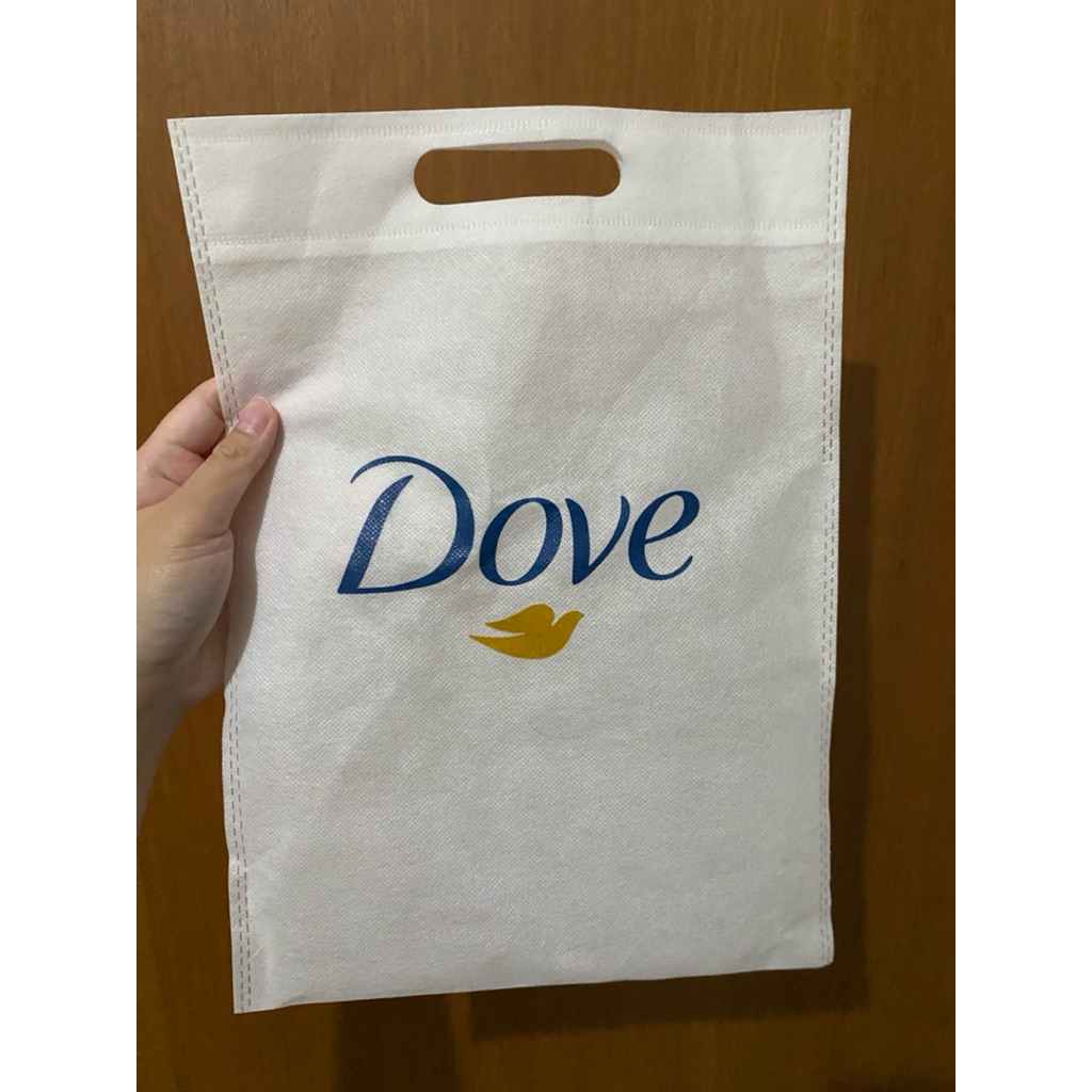 news tas kain dove putih polos