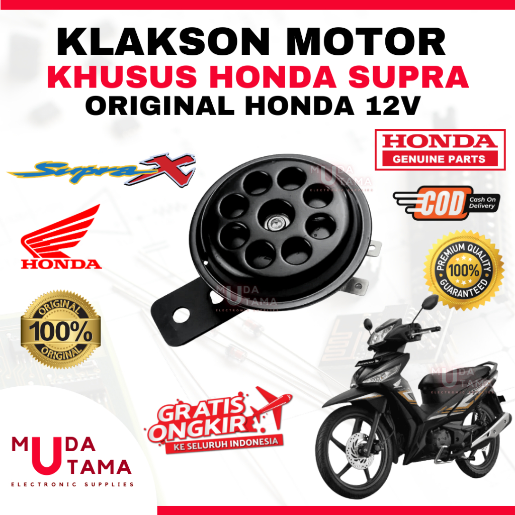 Klakson HONDA SUPRA - ORIGINAL HONDA | Klakson Motor HONDA SUPRA | Klakson SUPRA Original | Klakson 