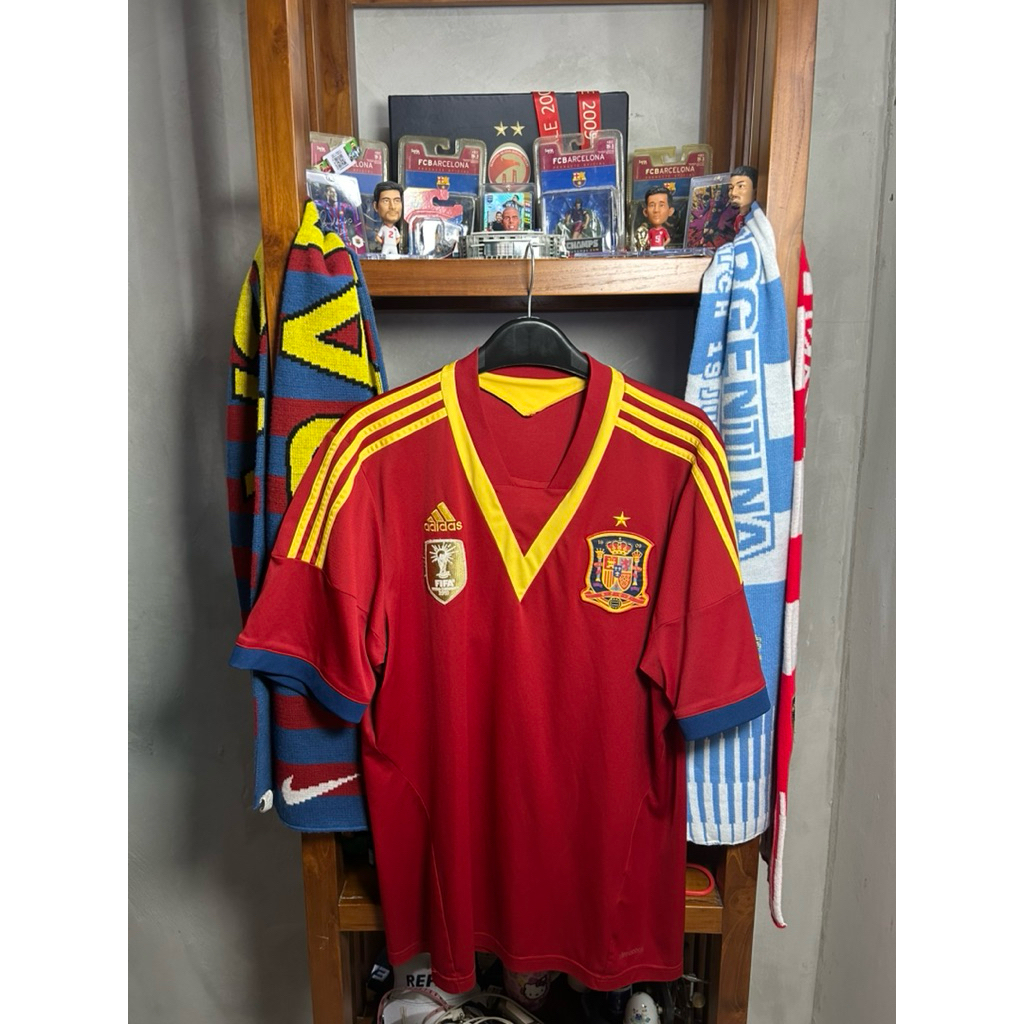 Jersey Timnas Spanyol Home 2013 Original Size XL
