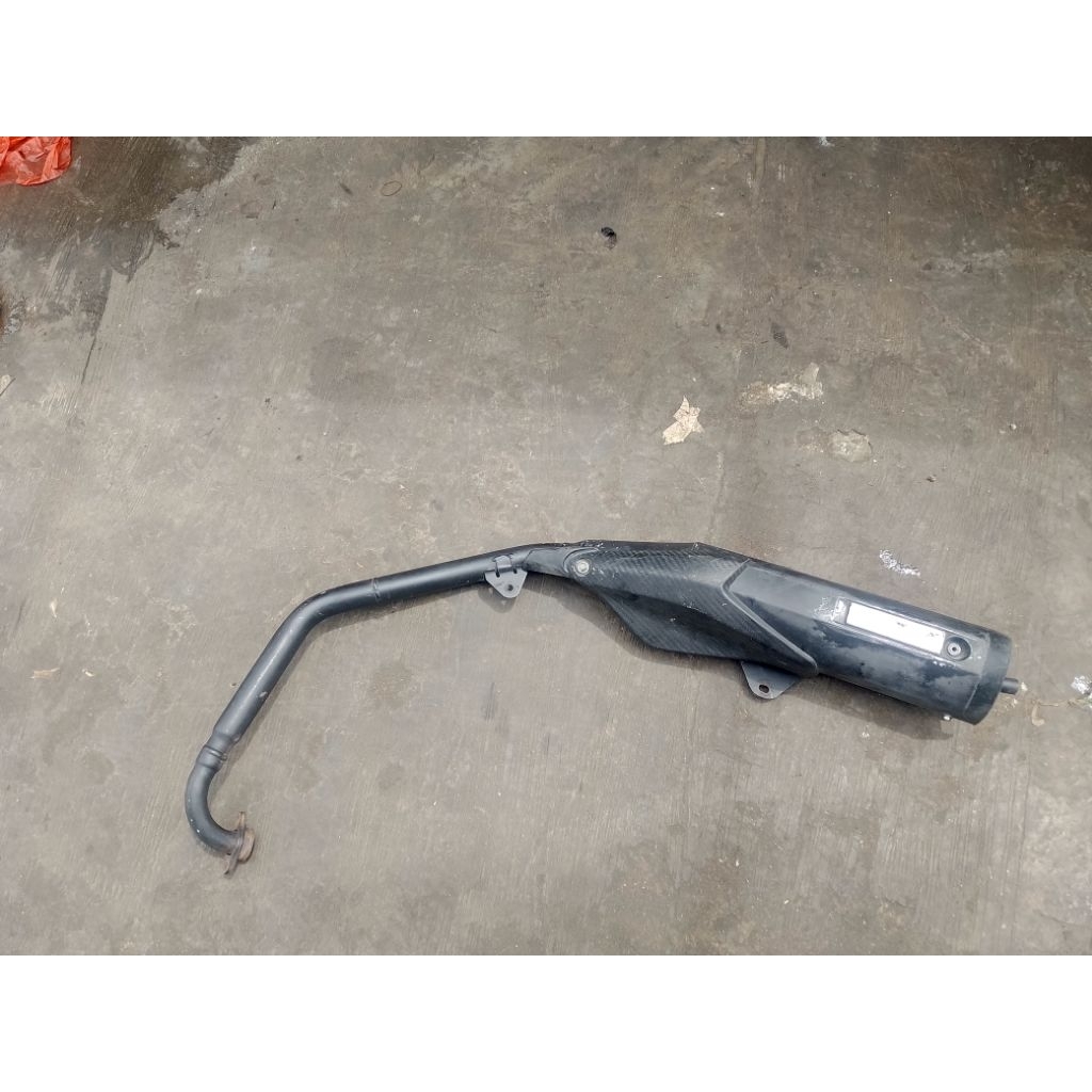 knalpot standar Yamaha R15 bekas original