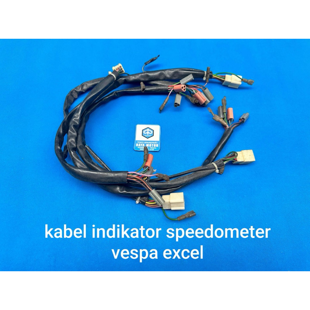 kabel kelistrikan indikator vespa excel