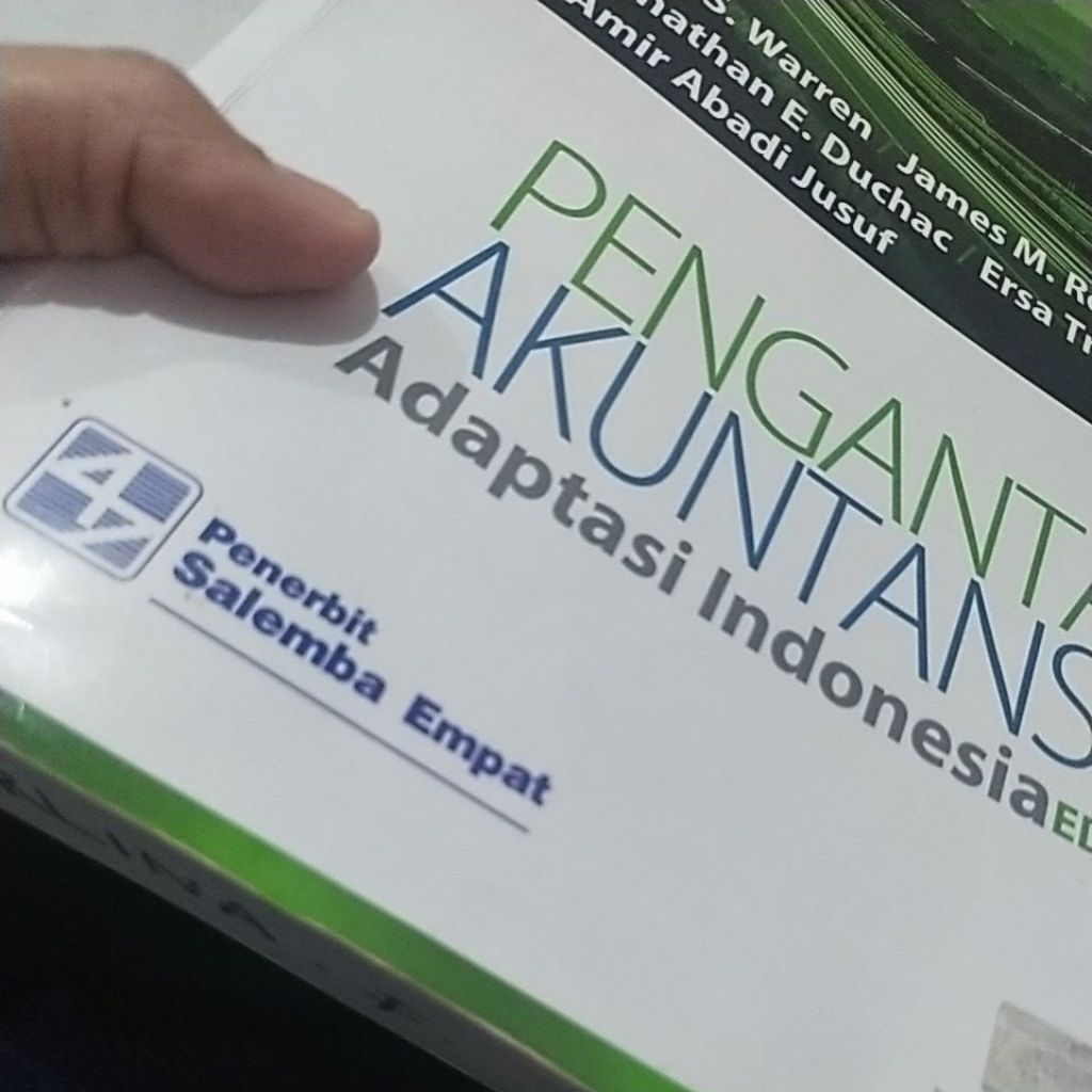 preloved buku pengantar akuntansi Warren edisi 4