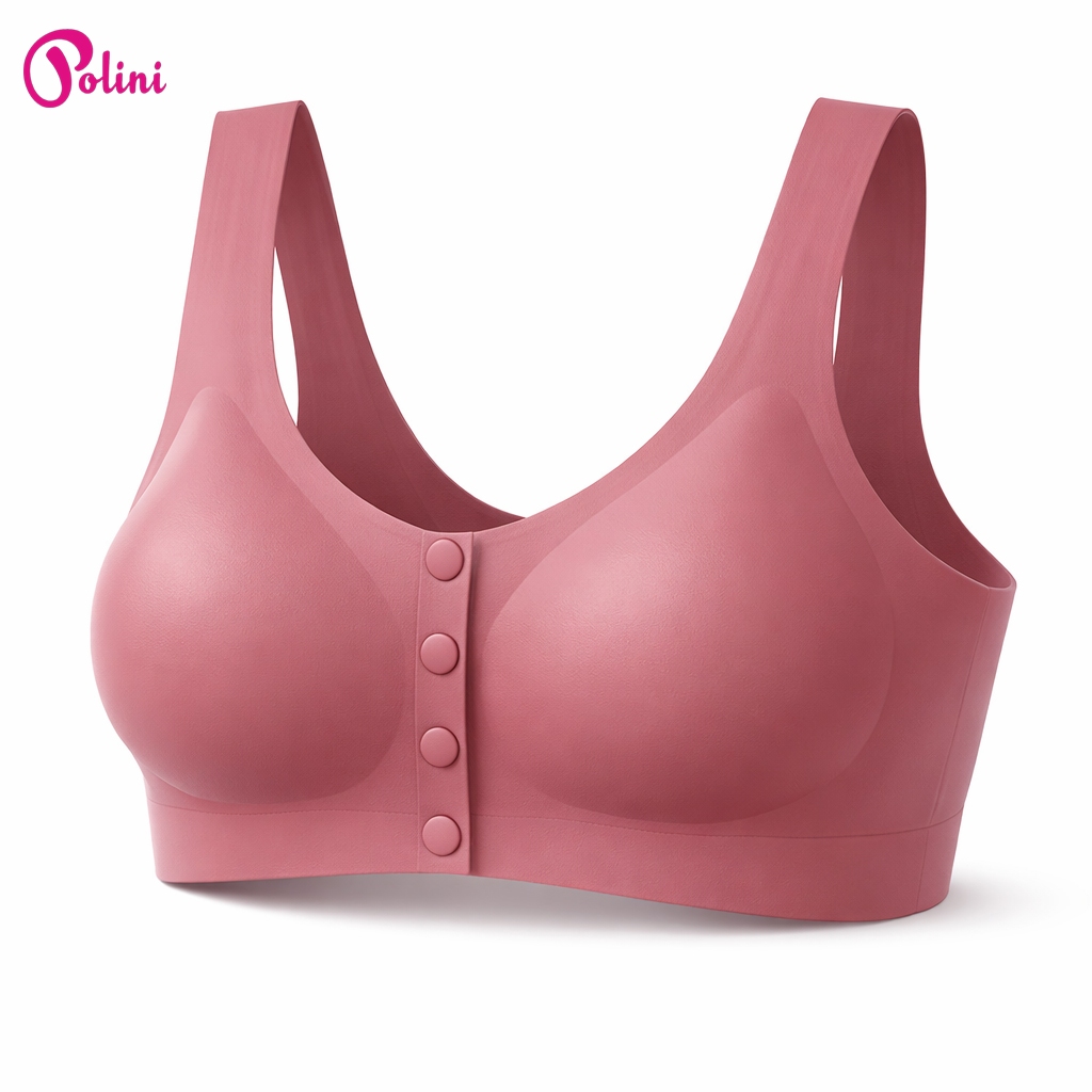 POLINI Bra Menyusui Seamless Tanpa Kawat Busa Bisa Lepas Pasang 8815