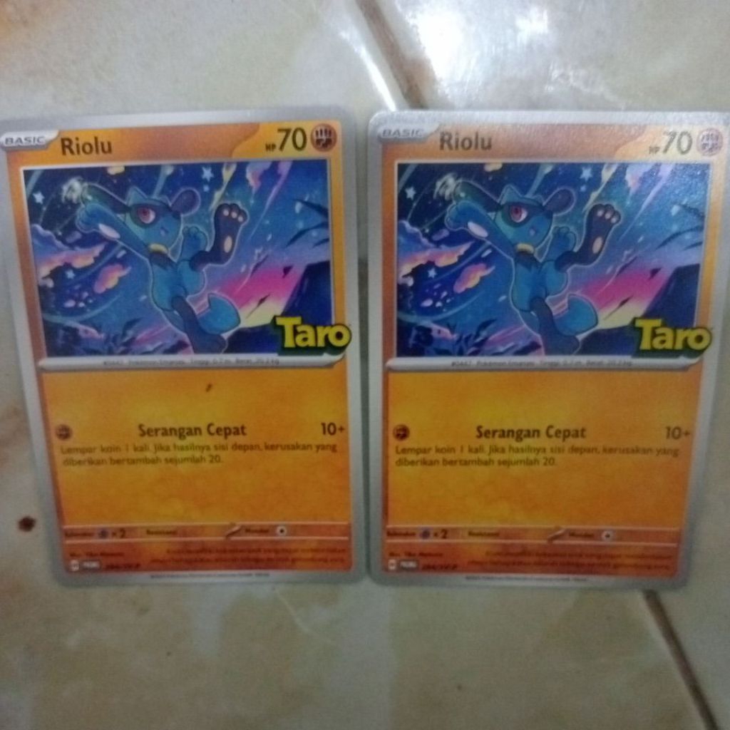 Riolu pokemon taro edition