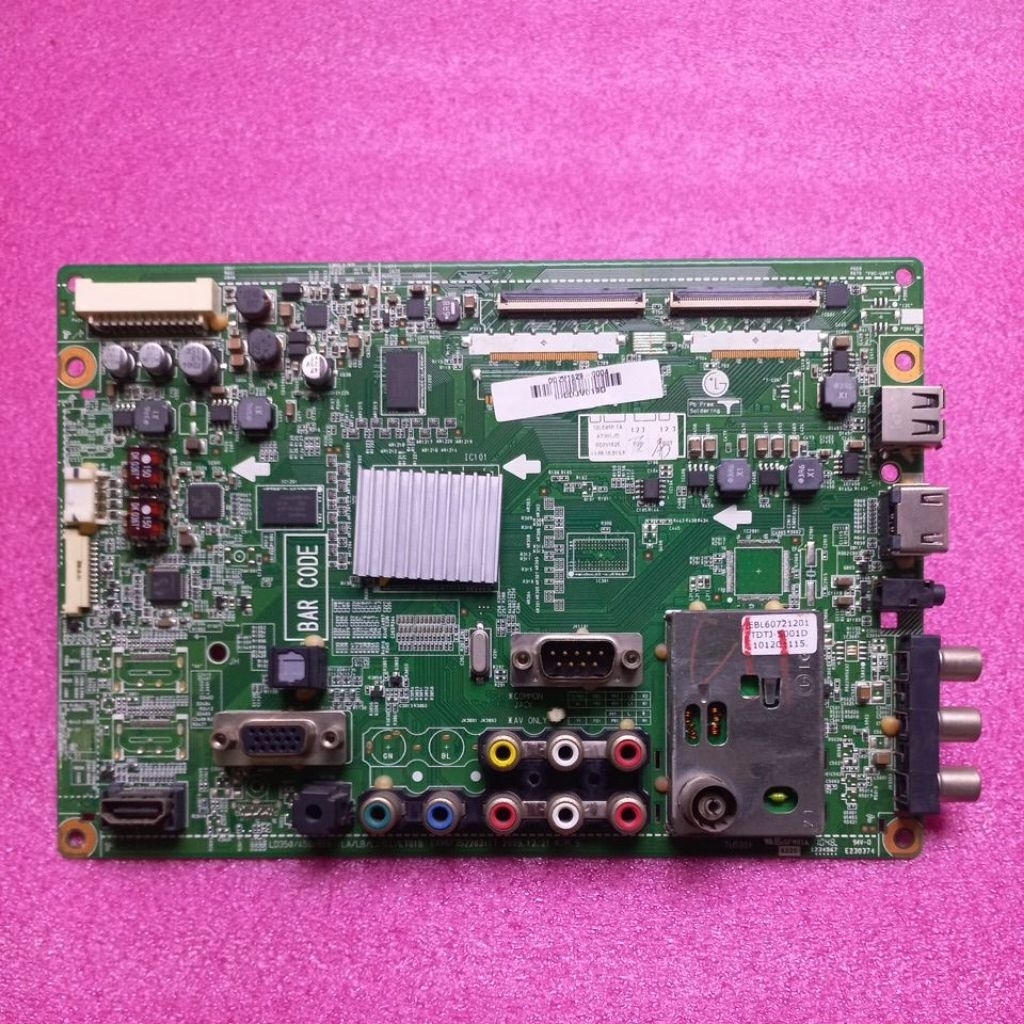 MB MainBoard Tv Led LG 32LD450-TA Soket Lvds 2