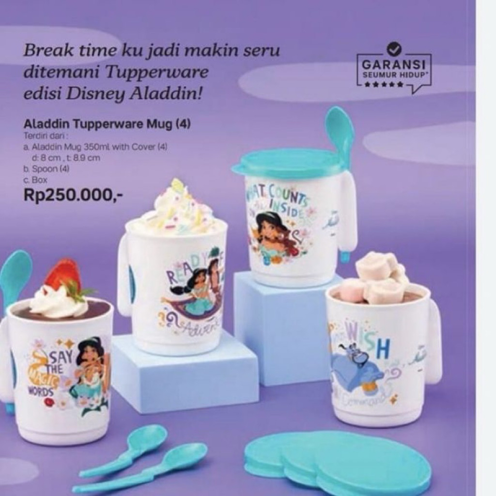 Tupperware Aladin Set Mug