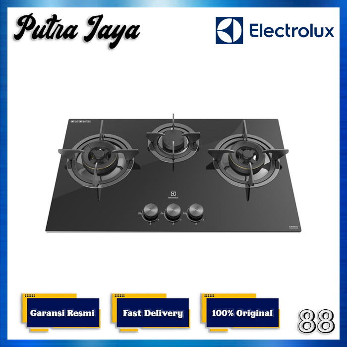 Kompor Tanam ELECTROLUX EHG 7330BE / EHG7330BE / EHG 7330 BE Hitam