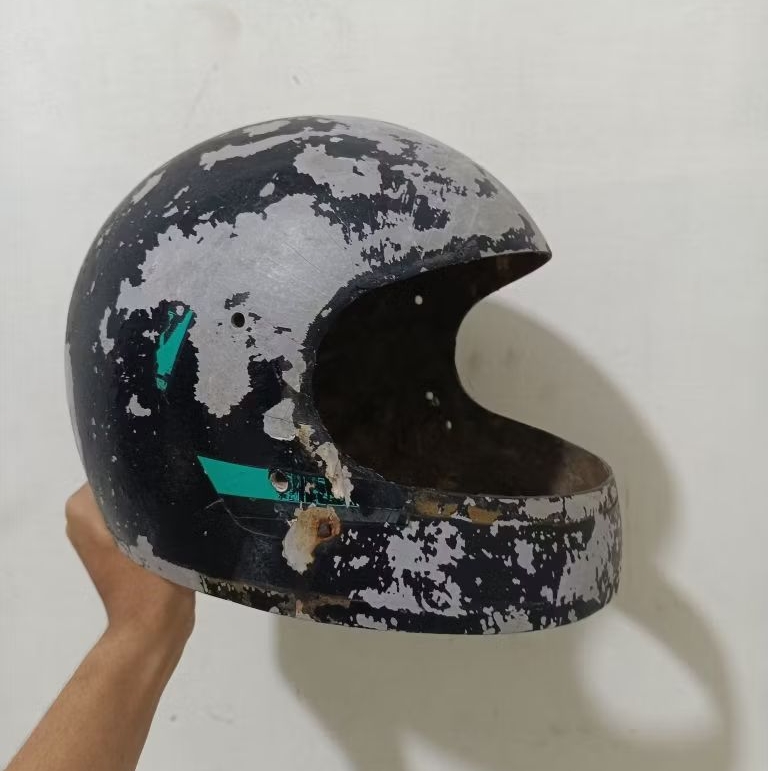 Bahan Helm Cakil Vintage Custom