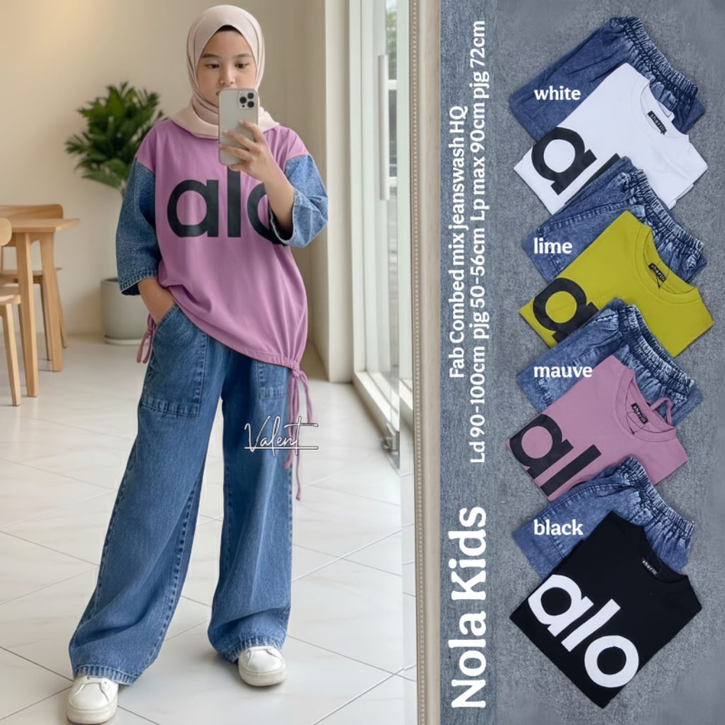 Nola Setelan Kids Best Seller Valent