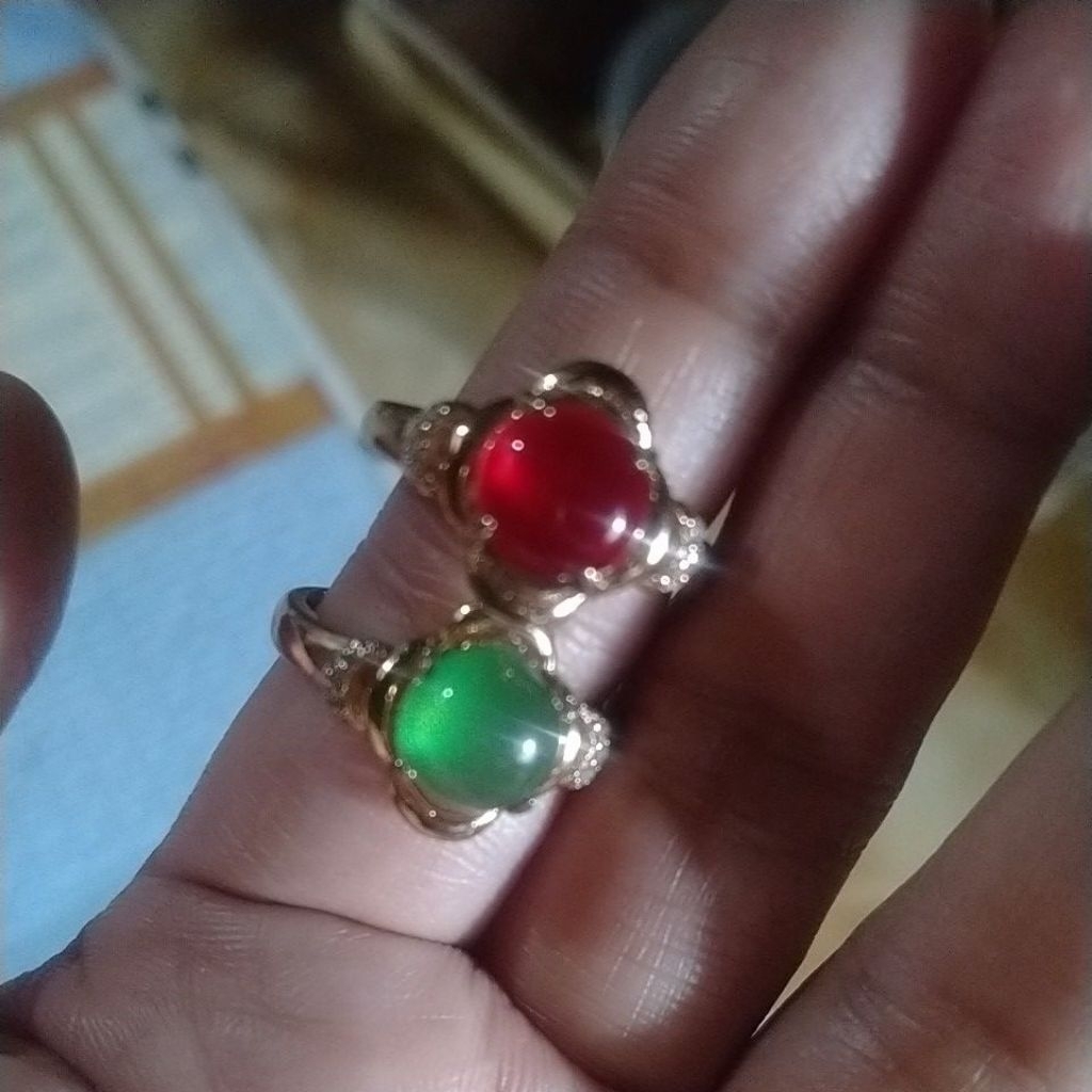 cincin batu akik pacitan  ring cewek
