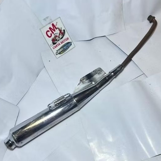 Knalpot standar Suzuki Smash 110 SR tahun 2005 asli original copotan