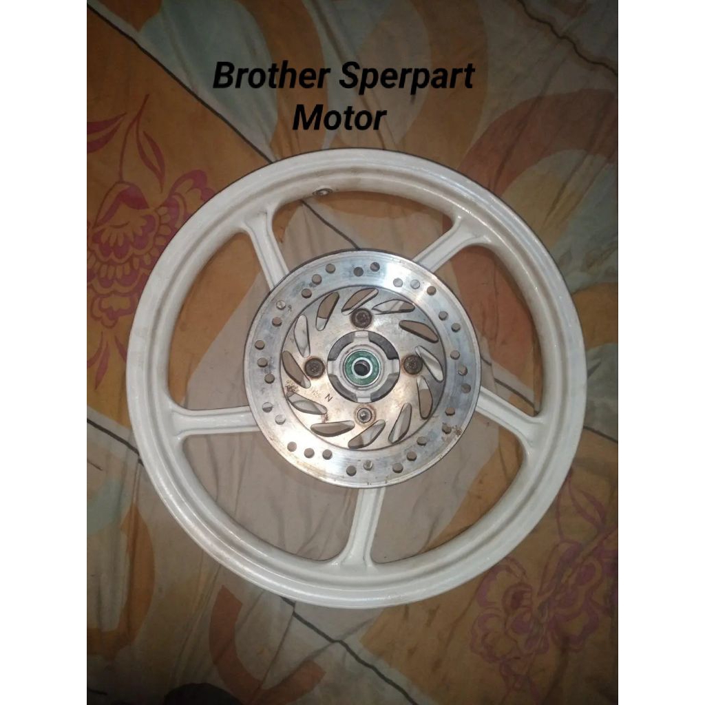 VELG/VELEK Depan Honda Beat, Original Copotan Motor Second.