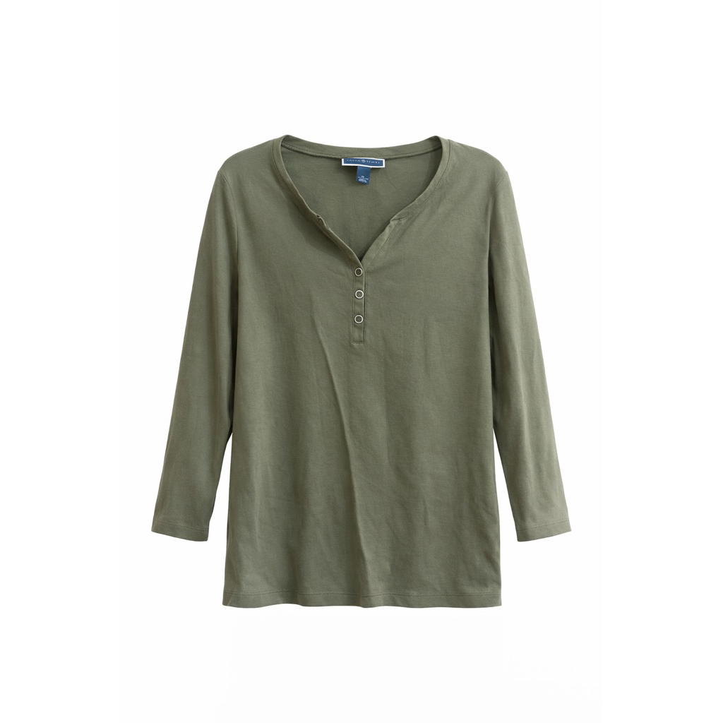 Karen scott longsleeve army (preloved)