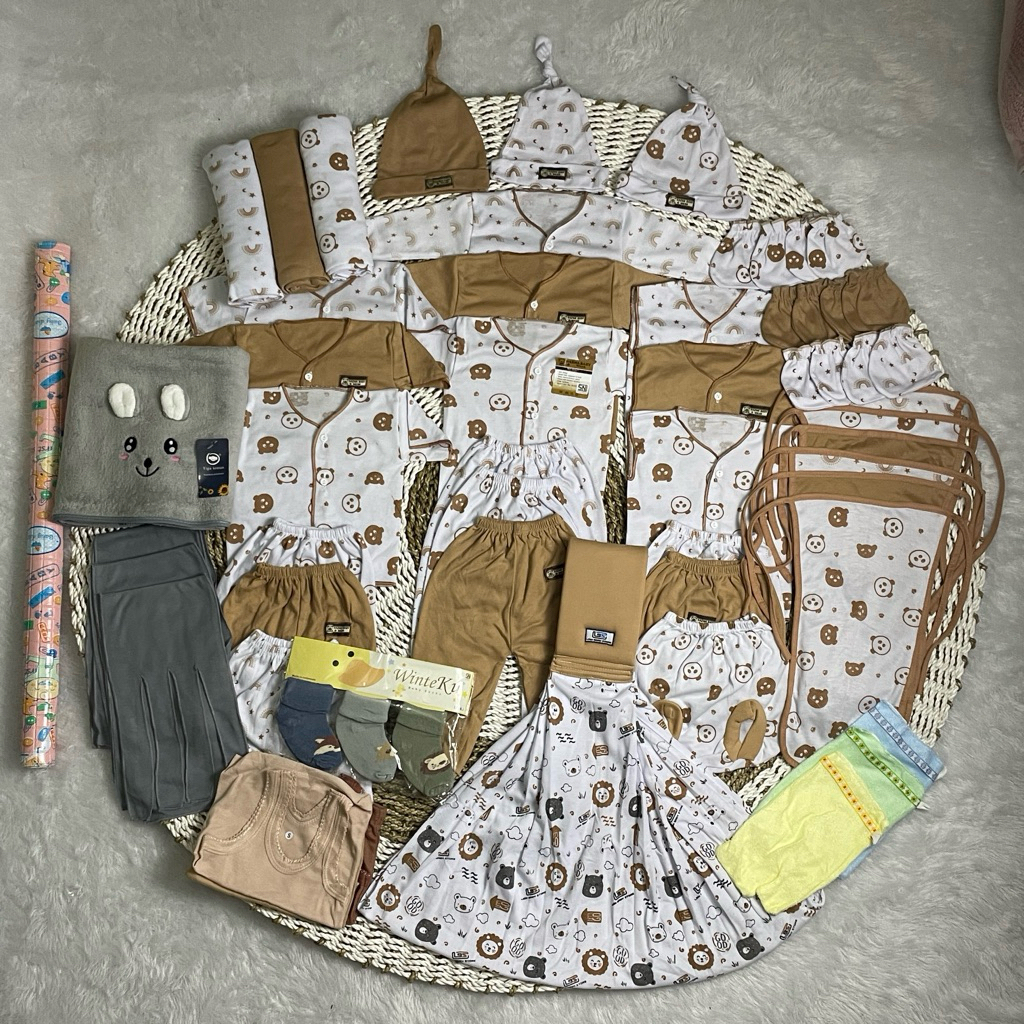 Bayi Newborn Set Baju Bayi Newborn Set Lengkap 0-4 Bulan Set Lengkap 0-4 Bulan