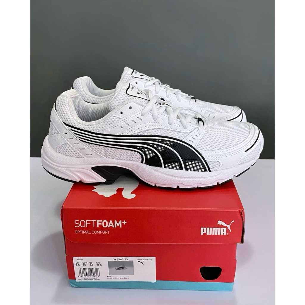 PUMA AXIS White 36846523 (ORIGINAL RESMI BNIB)