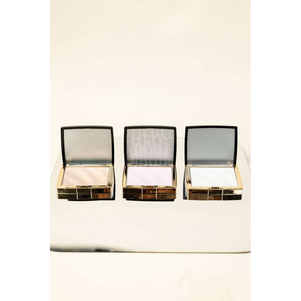 (BPOM) HOJO shimmering stereoscopic (PINK/GOLD/SILVER) (HARGA/BIJI) highlighter makeup wajah glitter