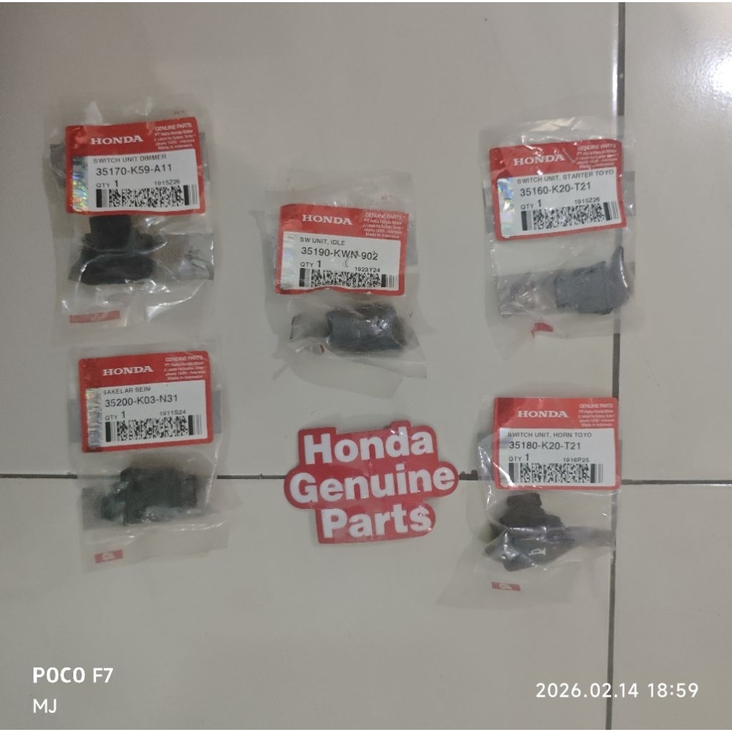 SAKLAR SET VARIO 125 / 150 LED OLD