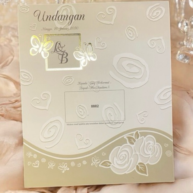 Undangan Blangko Erba 8882 (Gratis File Setting)