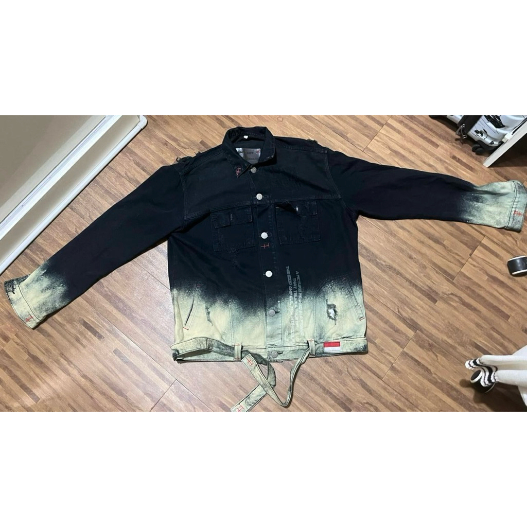 JACKET JEANS DENIM DENIMITUP SAINT SHT HAMJEANSKU COLLAB LANEE VOL.2 PRELOVED