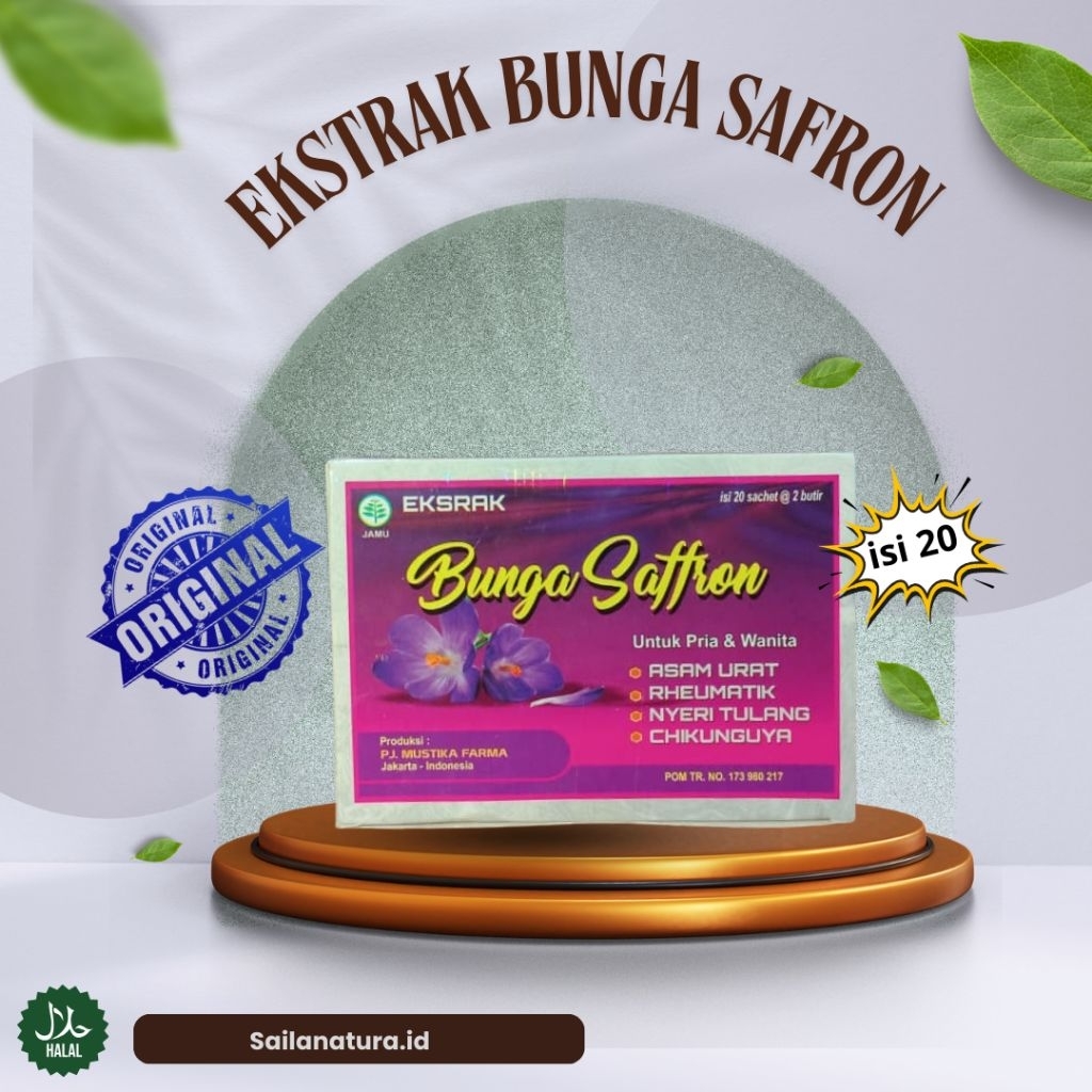 ekstrak bunga safron