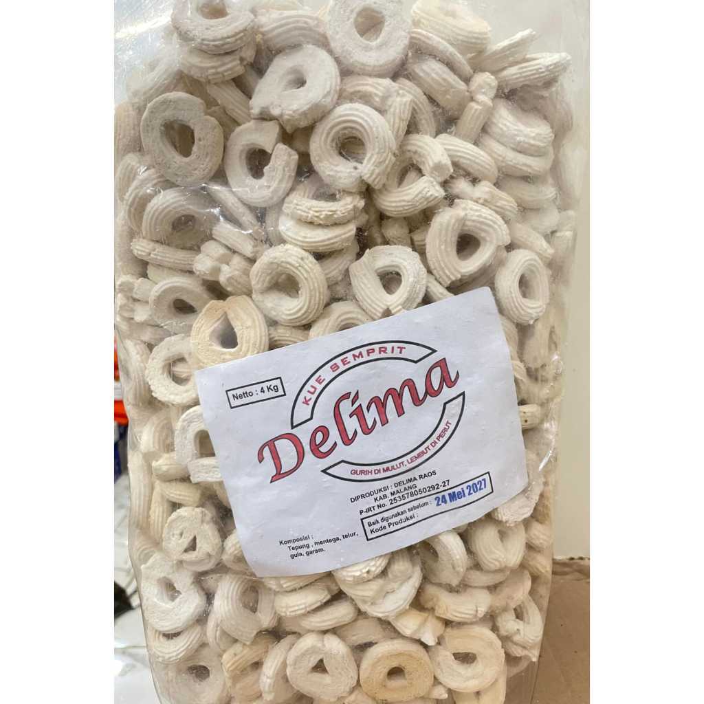 1 ball  KUE SEMPRIT DELIMA 4KG
