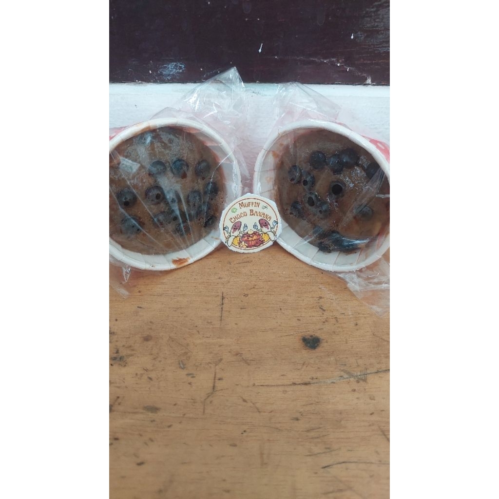 muffin choco banana