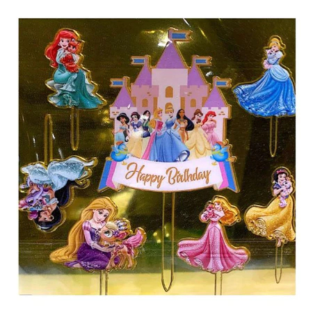 riaskue__AKRILIK PRINCESS DISNEY/ CAKE TOPPER PRINCESS DISNEY / TOPPER KUE PRINCESS / HIASAN KUE PRI
