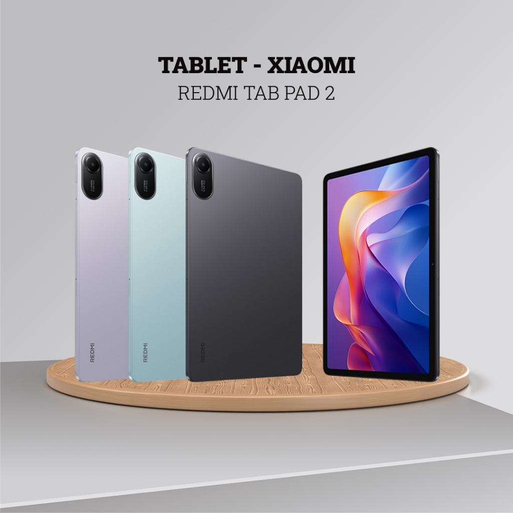 (WIFI ONLY) Xiaomi Handphone Tablet Redmi Tab Pad 2 RAM 4GB INTERNAL 128GB - Nuansa Samarinda