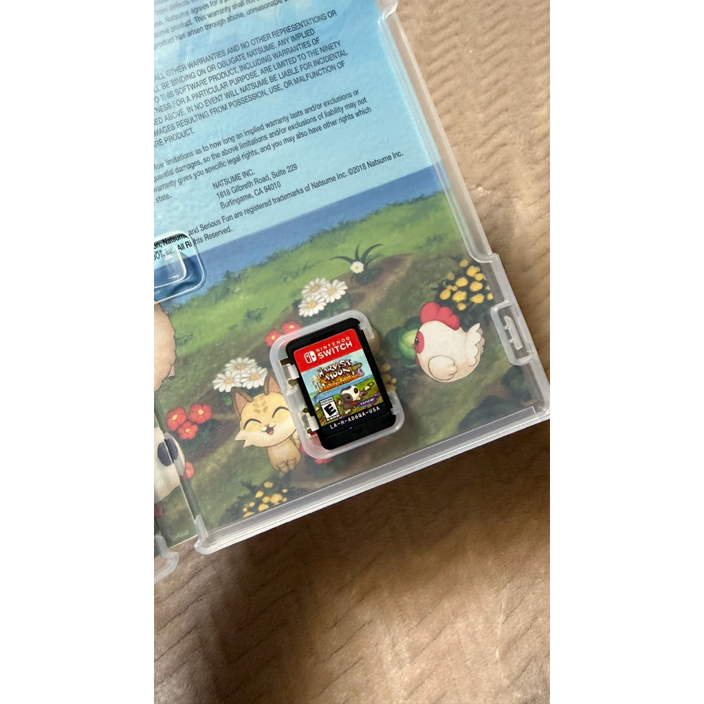 Harvest Moon Light of Hope Nintendo Switch Kaset Fisik Cartridge