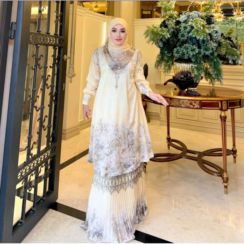 SHELLASAUKIA ORIGINAL KURUNG MELAYU SHELLASAUKIA ORIGINAL TERBARU GAMIS EDISI LEBARAN SHELLASAUKIA