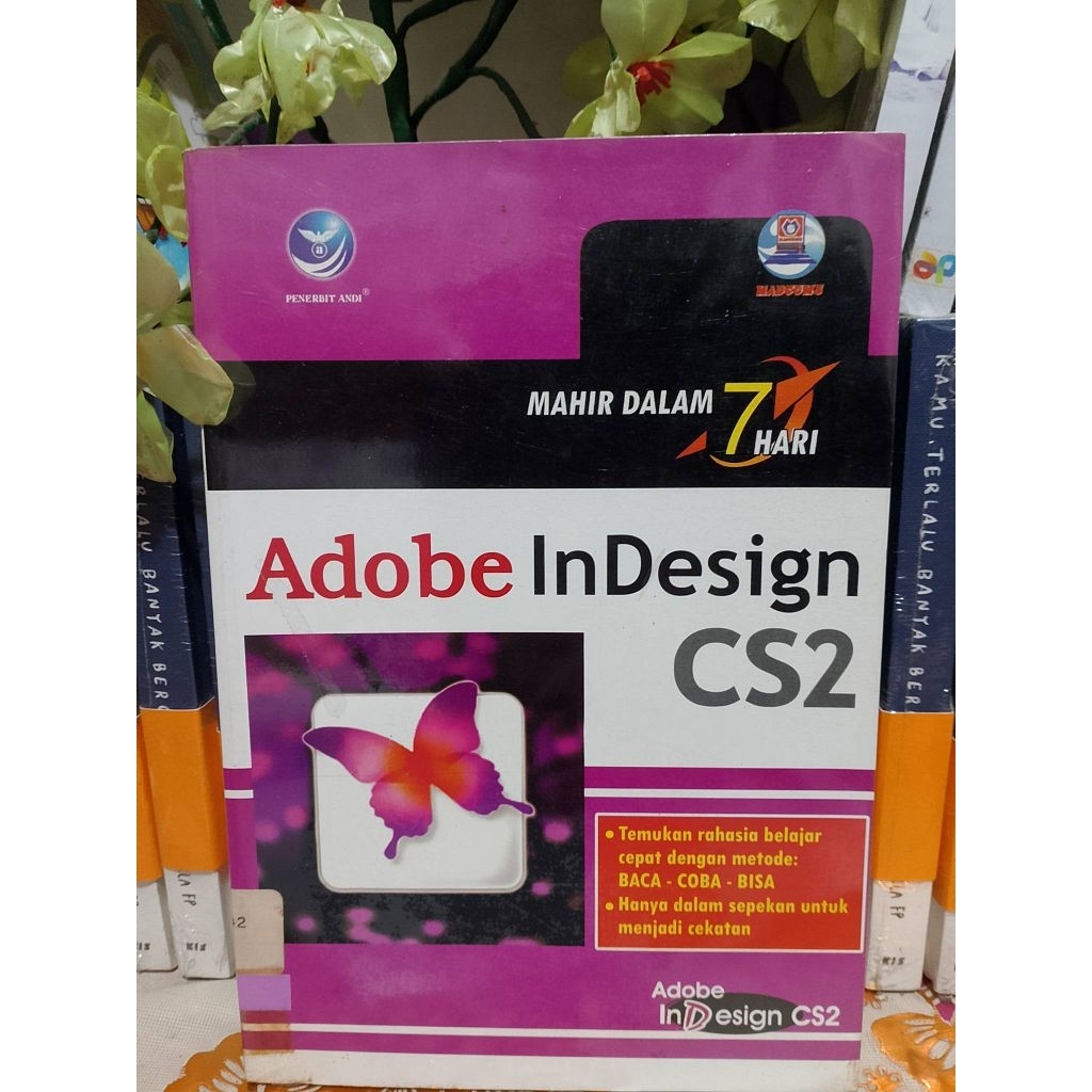 BUKU KOMPUTER - ADOBE INDESIGN CS2 original