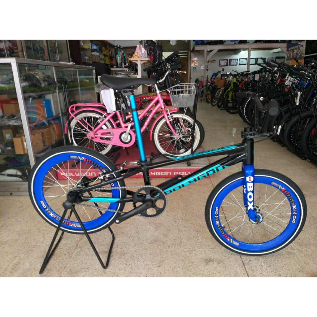 Sepeda BMX Polygon Rogue Modif Garpu Dan Gear Tawon