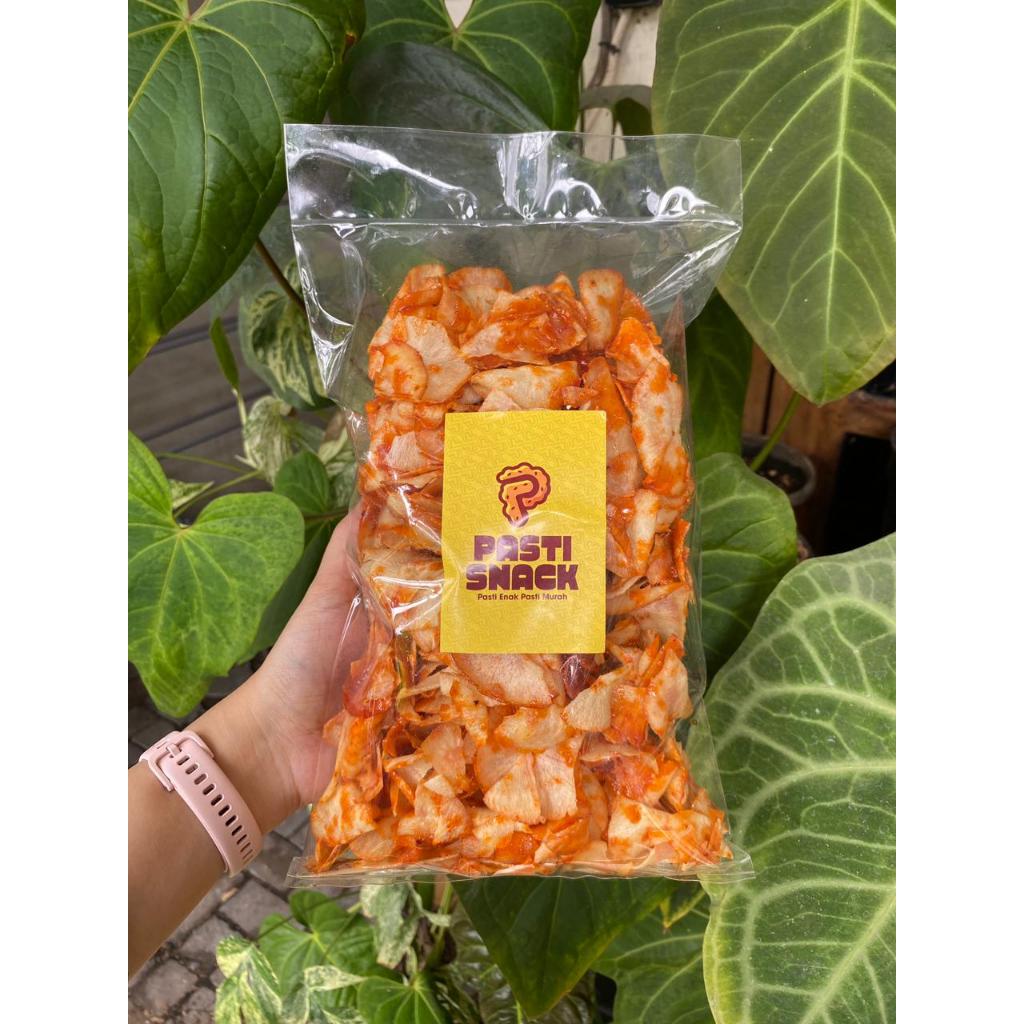 Kripik Singkong Balado / Keripik Singkong Khas Padang / Cemilan Singkong
