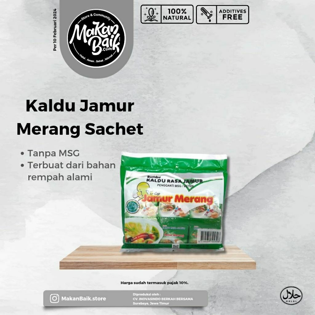 Kaldu Jamur Merang Sachet