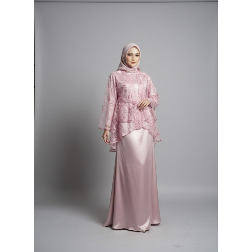 Gamis Roberto Cavalli Brukat/Dress Roberto Cavalli Outer Brukat/Dress Brukat Pesta/Lebaran/Lamaran