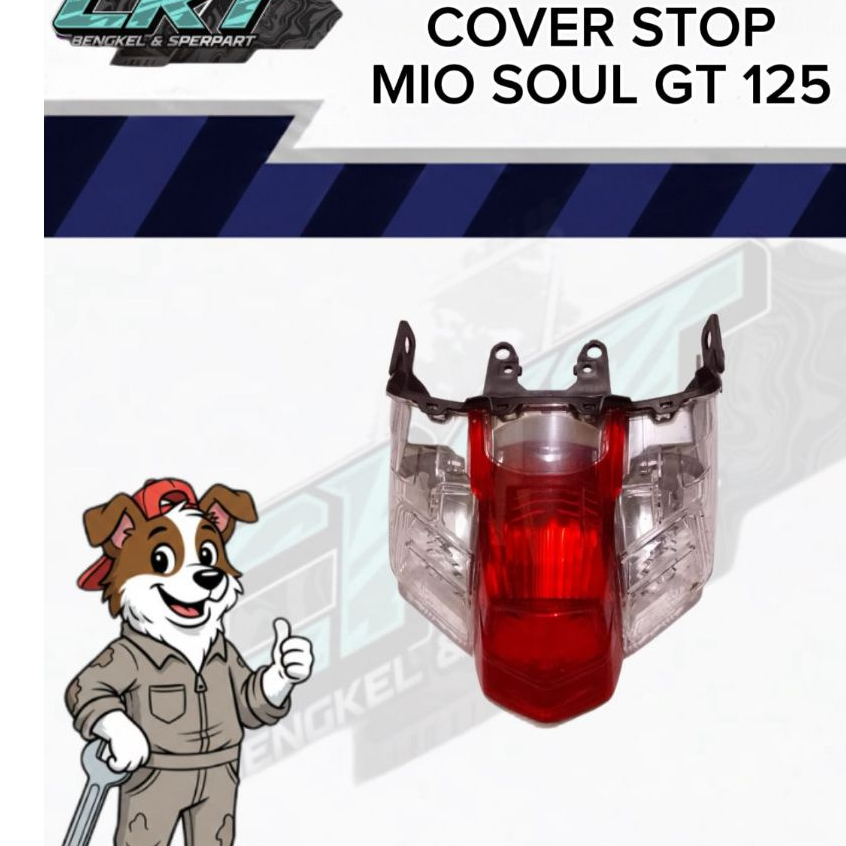 REFLEKTOR LAMPU STOP  BELAKANG YAMAHA  MIO SOUL GT 125