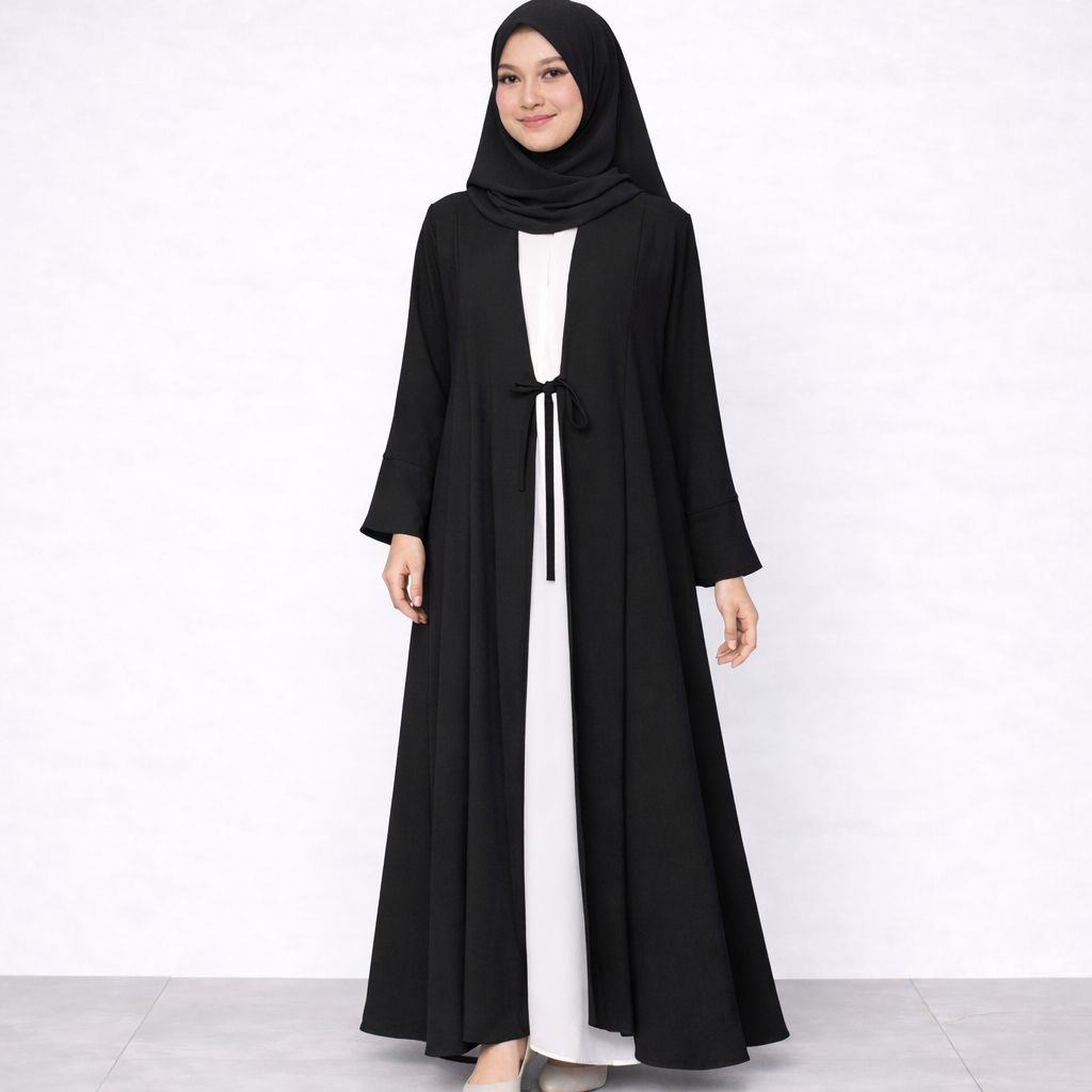 CAMELIA LONG OUTER Kekinian | Outer Panjang Wanita Elegan | Outer OOTD Stylish