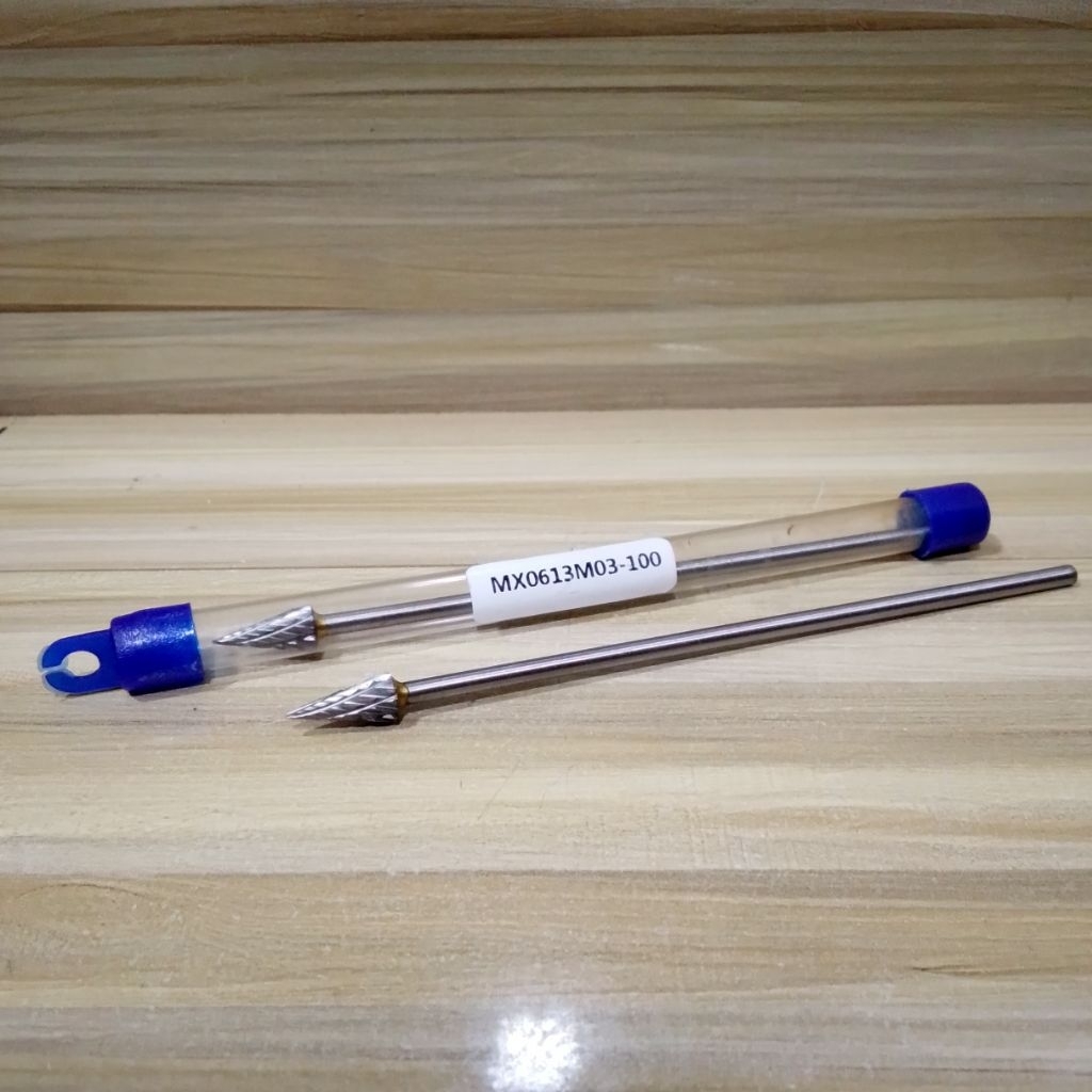 tuner 3×6 mata bor Cuner porting long 100 gagang 3mm Rotary Burr 2 arah