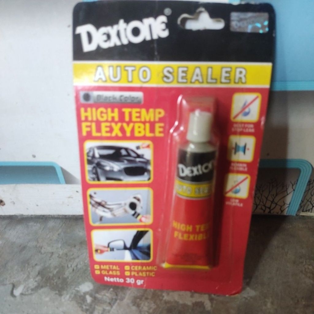 Lem Sealer Silikon Dextone 30 Gram - Tahan Panas & Fleksibel