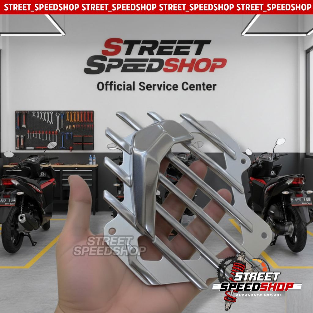 Cover Radiator Vario 150 Vietnam Series CNC Lokal Cover Radiator Vario 125 150