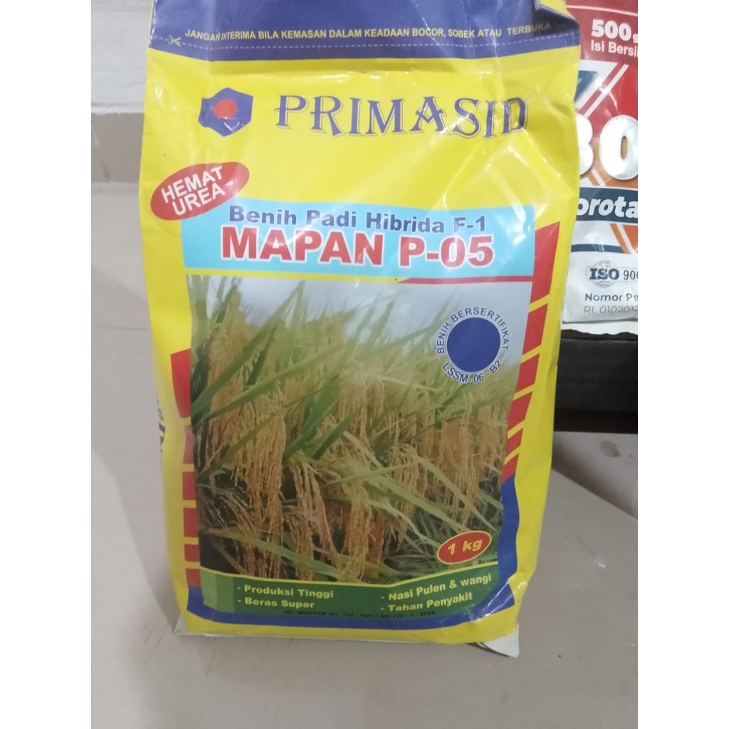 BENIH PADI MAPAN HIBRIDA-BENIH MAPAN P05 ORIGINAL-PADI MAPAN P05