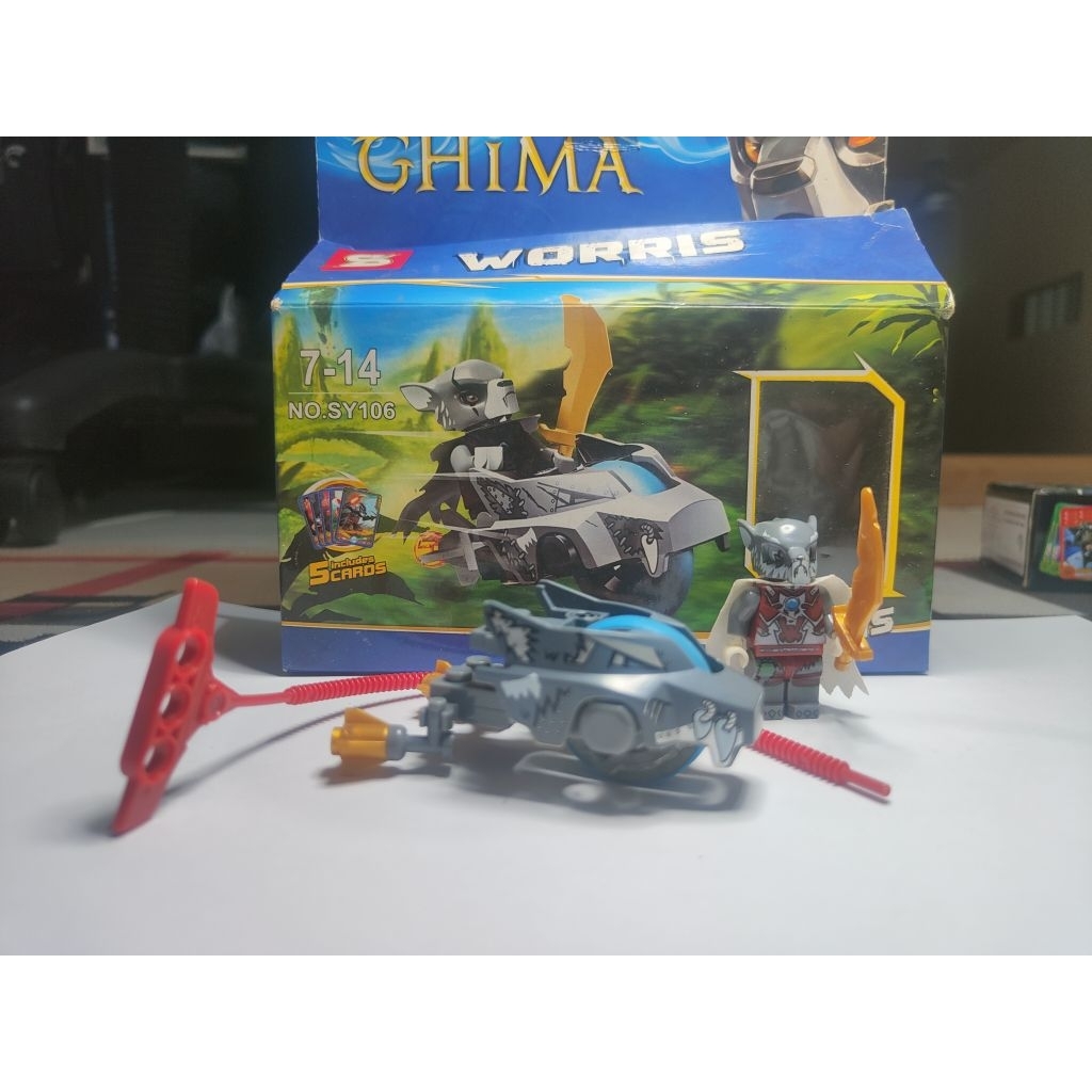 Mainan Karakter Chima | Minifigure Chima Speedorz | Mainan Anak -Edukatif